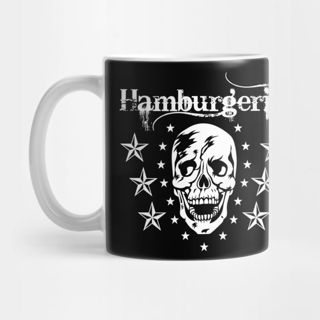 73 Hamburgerin Totenkopf Sterne Skull Hamburg by Margarita7